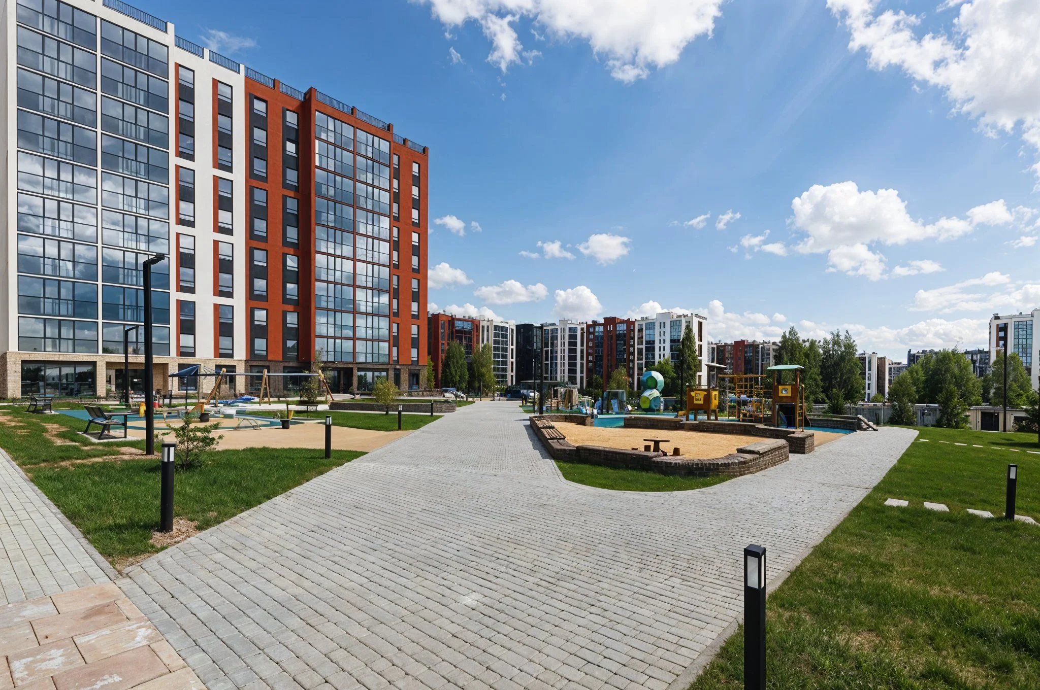 Благоустройство | ЖК Притяжение