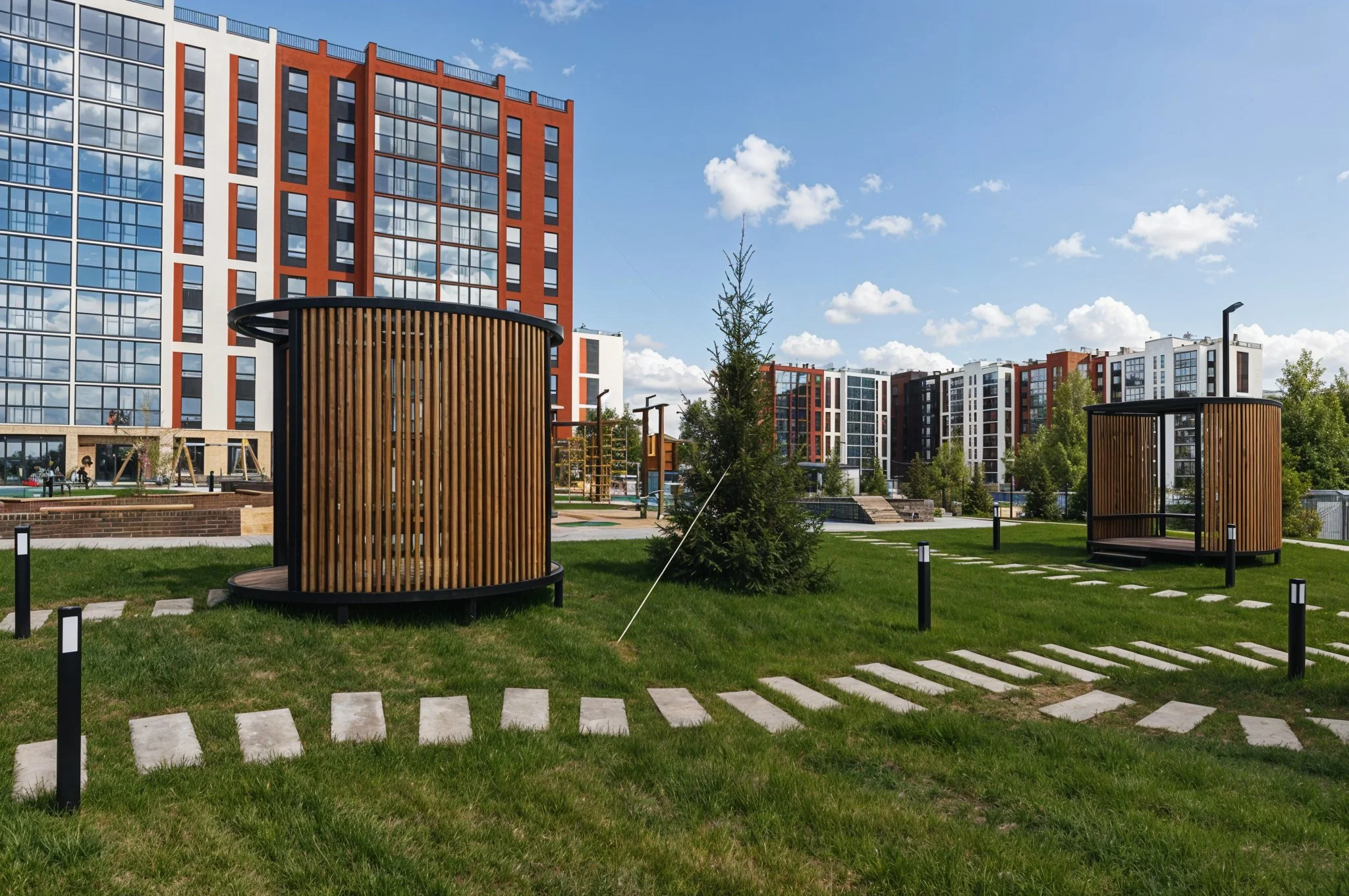 Благоустройство | ЖК Притяжение